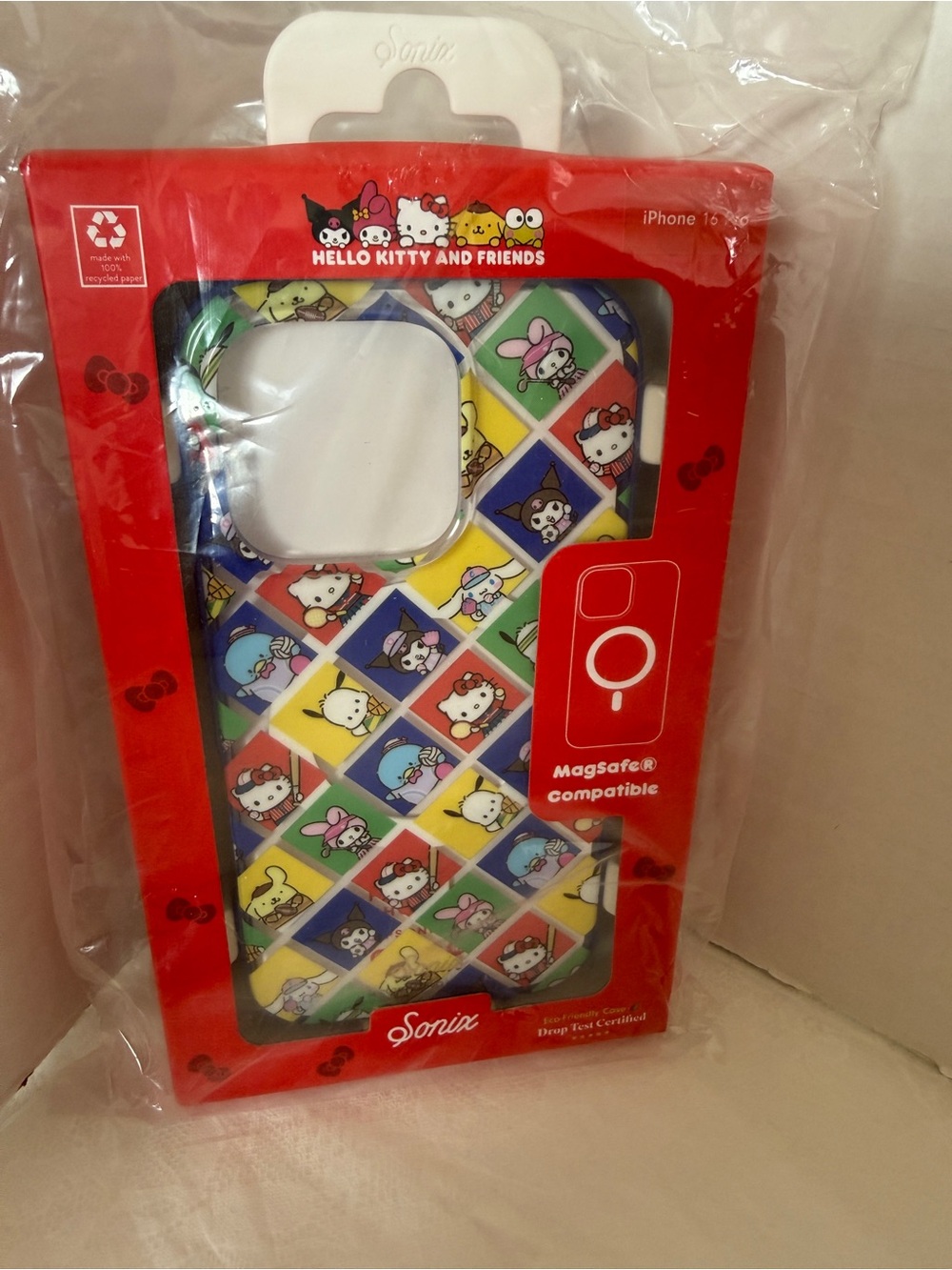 Hello Kitty & Friends Multicolor iPhone 16 Pro Case by Sonix - MagSafe New